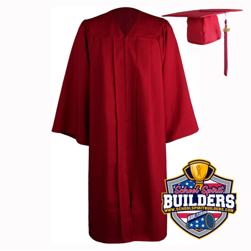 graduation-cap-gown-tassel-maroon