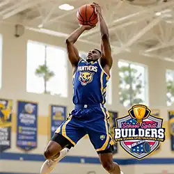 Florida High School Athlete in Custom Basketball Uniform from School Spirit Builders